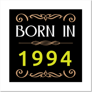 Born in 1994 Made in 90s Posters and Art